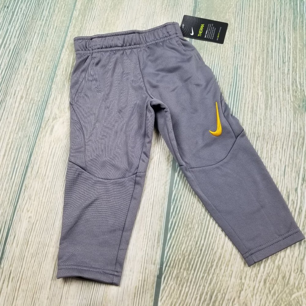New NIKE dri-fit therma grey pants